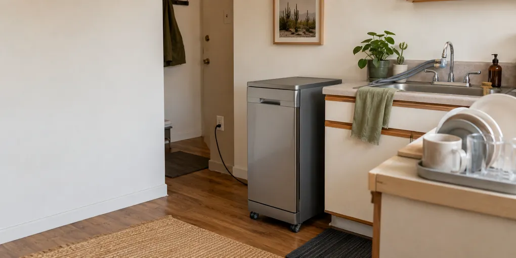 18-Inch Portable Dishwashers for Apartments: What to Check First