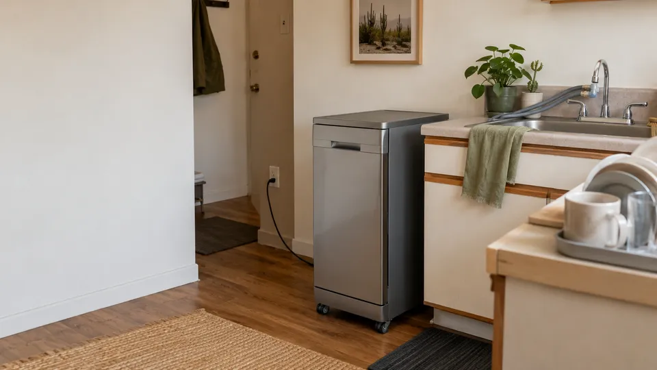 18-Inch Portable Dishwashers for Apartments: What to Check First