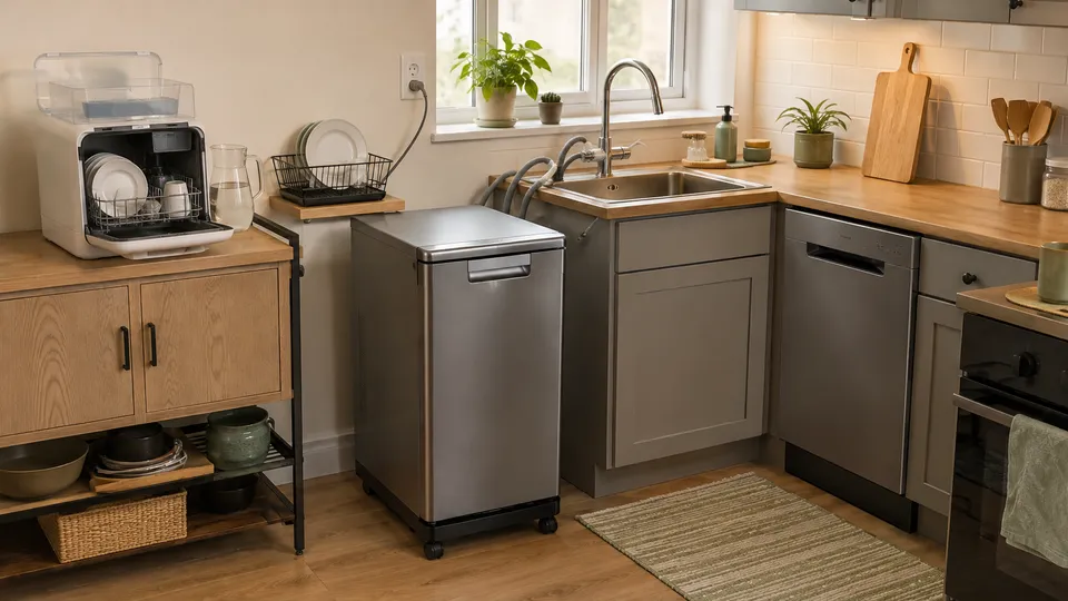 Apartment-Size Dishwashers: 18-Inch Built-In, Portable or Countertop?