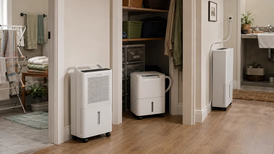 Best Dehumidifiers With Built-In Pumps for Apartments (2026)