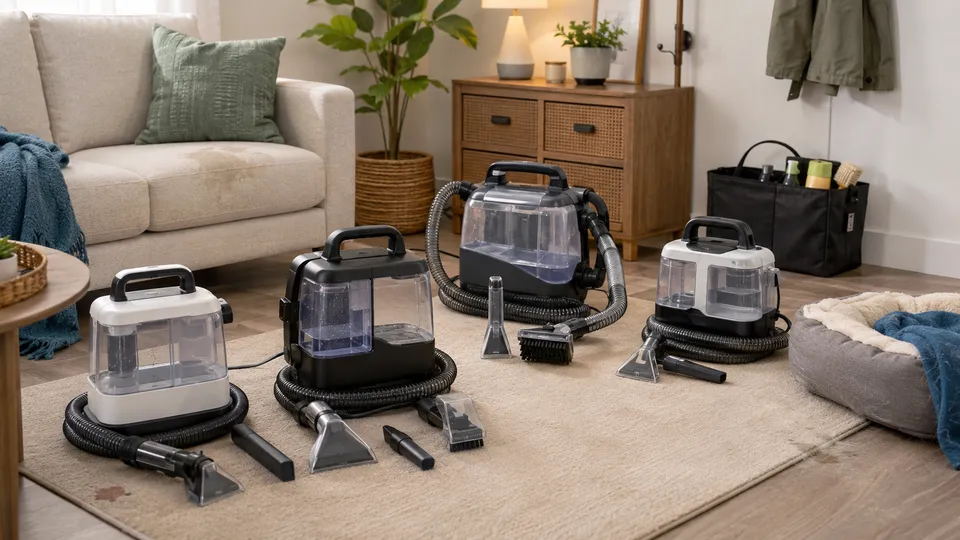 Best Portable Spot Cleaners for Small Apartments (2026)