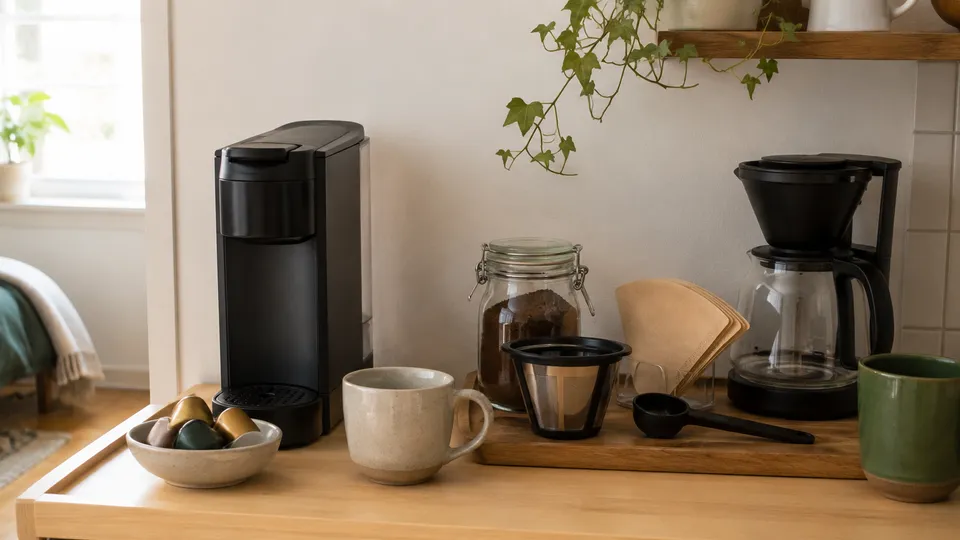 Coffee Pods vs. Ground Coffee for a Small Apartment: Which Fits Your Routine?