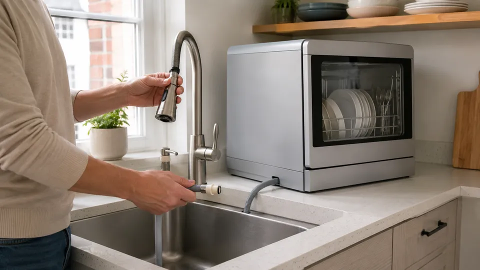 Can You Use a Countertop Dishwasher With a Pull-Down Faucet?