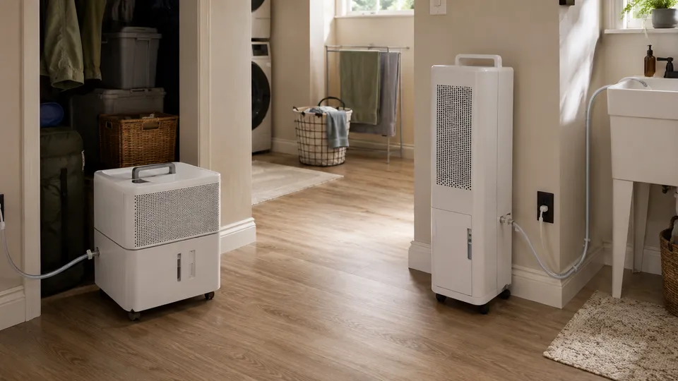 Midea Cube vs. GE Dehumidifier With Pump for Apartments (2026)