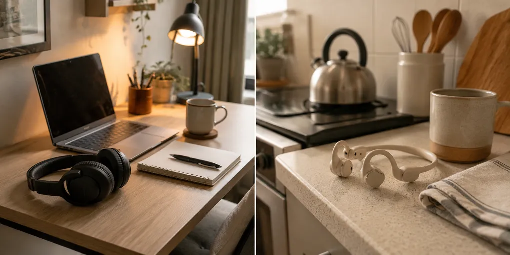 Noise-Canceling vs. Open-Ear Headphones: Which One Fits Your Home Lifestyle?