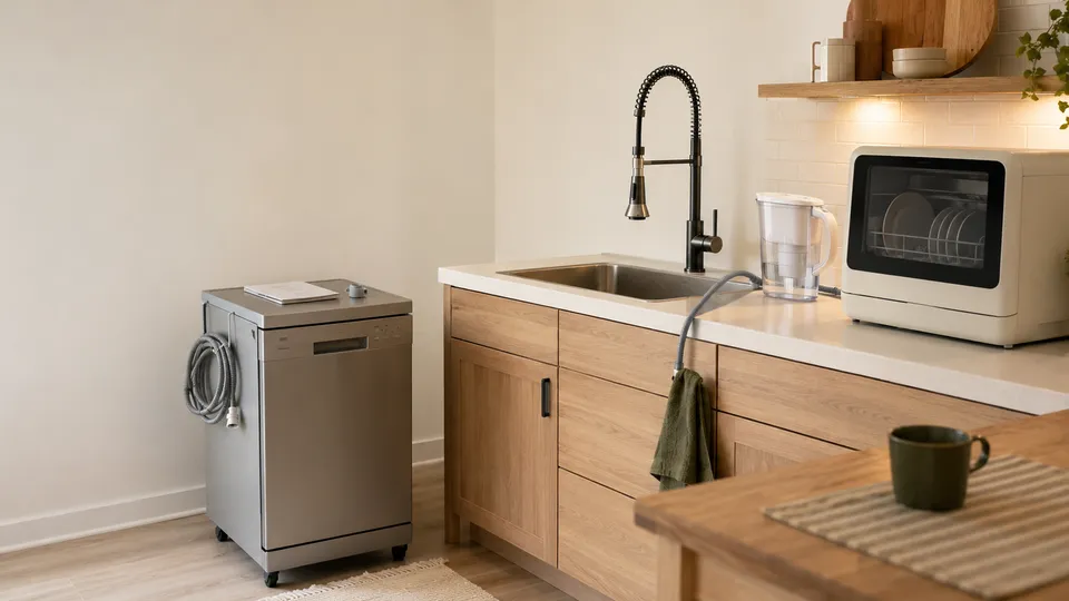 Can You Use a Portable Dishwasher With a Pull-Down Faucet?