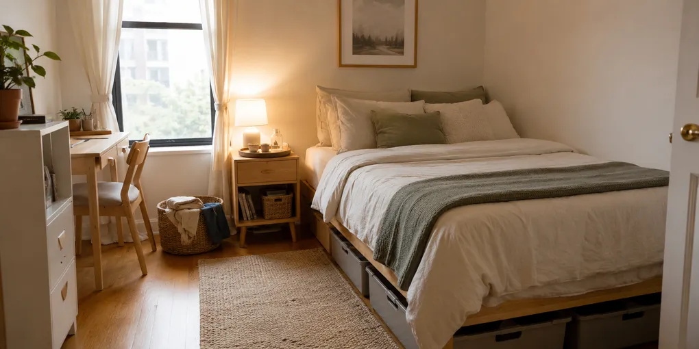 How to Make a Small Room Feel More Organized Without Buying Big Furniture